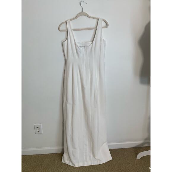 Staud Portrait‎ Sleeveless Seamed Gown - Picture 10 of 12